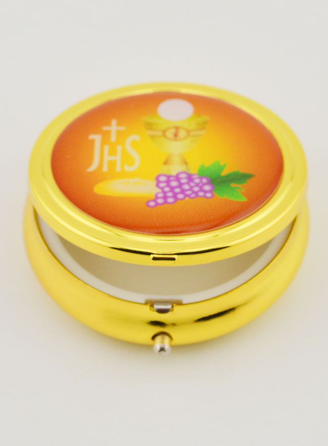 Custode Hostie Orange - Calice Sang et Corps du Christ (pic 2)