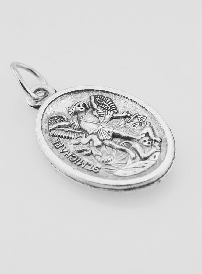 Médaille Saint Michel Archange - 22 mm (pic 2)