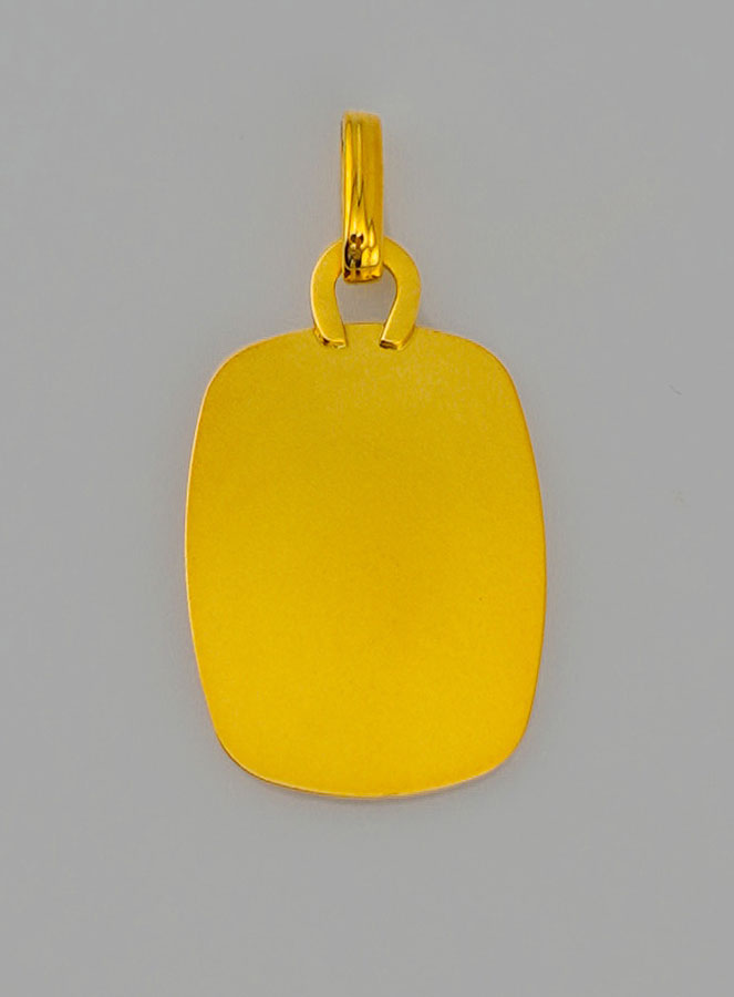 Médaille de Saint Christophe en Or 375/1000 (pic 4)