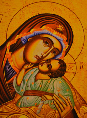 Image de Baptême - Vierge de Tendresse (pic 1)