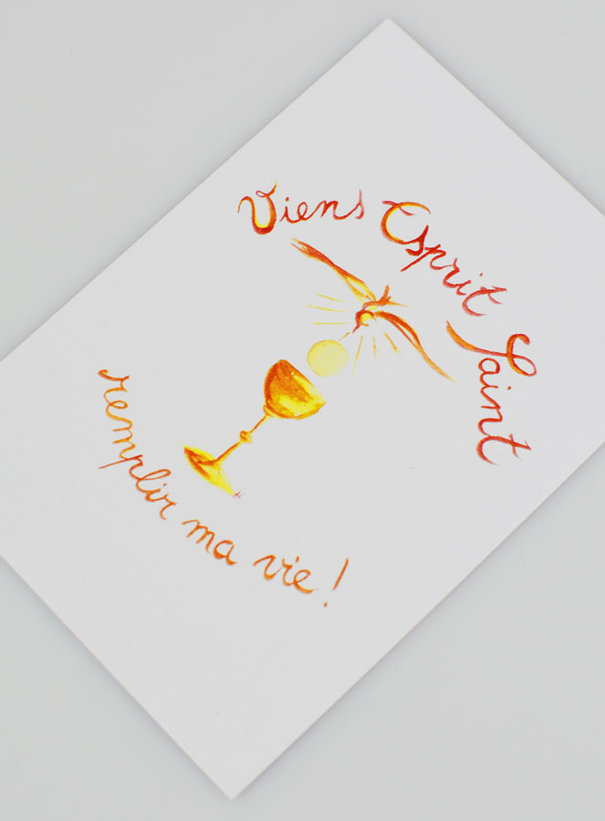 Carte de Confirmation - Viens Esprit Saint (pic 2)