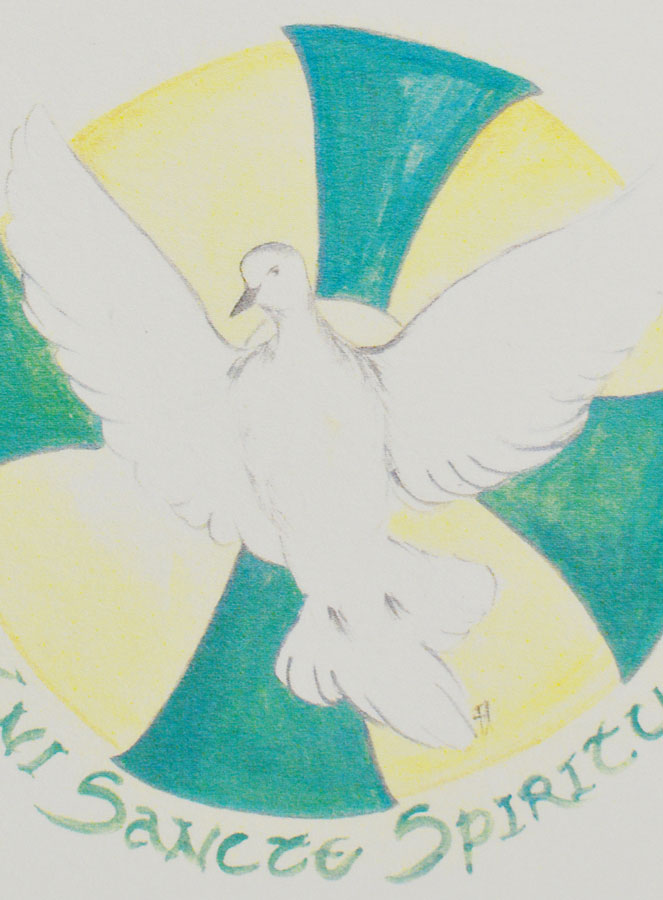 Carte de Confirmation - Veni Sancte Spiritus (pic 4)