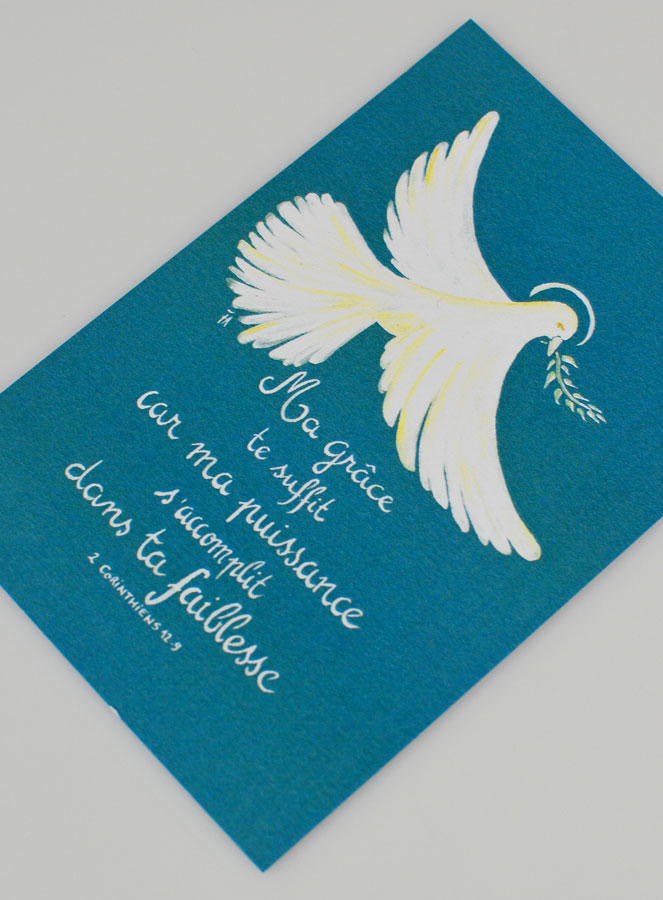 Carte de Confirmation - Ma Grâce te Suffit (pic 2)