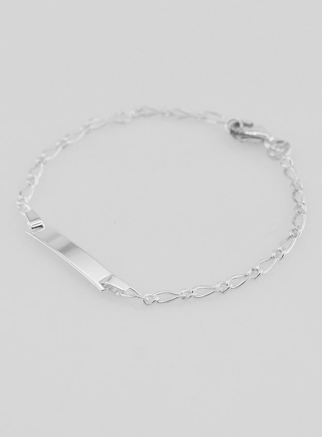 Gourmette de Baptême Bébé en Argent 925/1000 - 15 cm (pic 3)