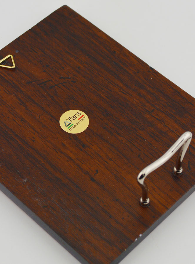 Icône Byzantine Saint Antoine de Padoue Peinte à la Main - 13cm (pic 4)