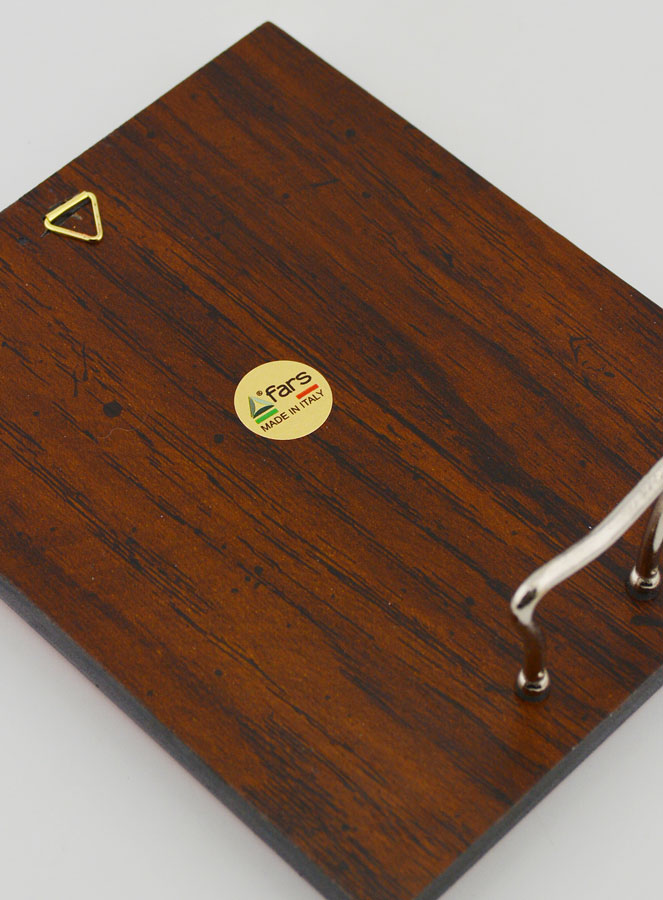 Icône Byzantine Jésus-Christ en Prière Peinte à la Main - 13 cm (pic 4)