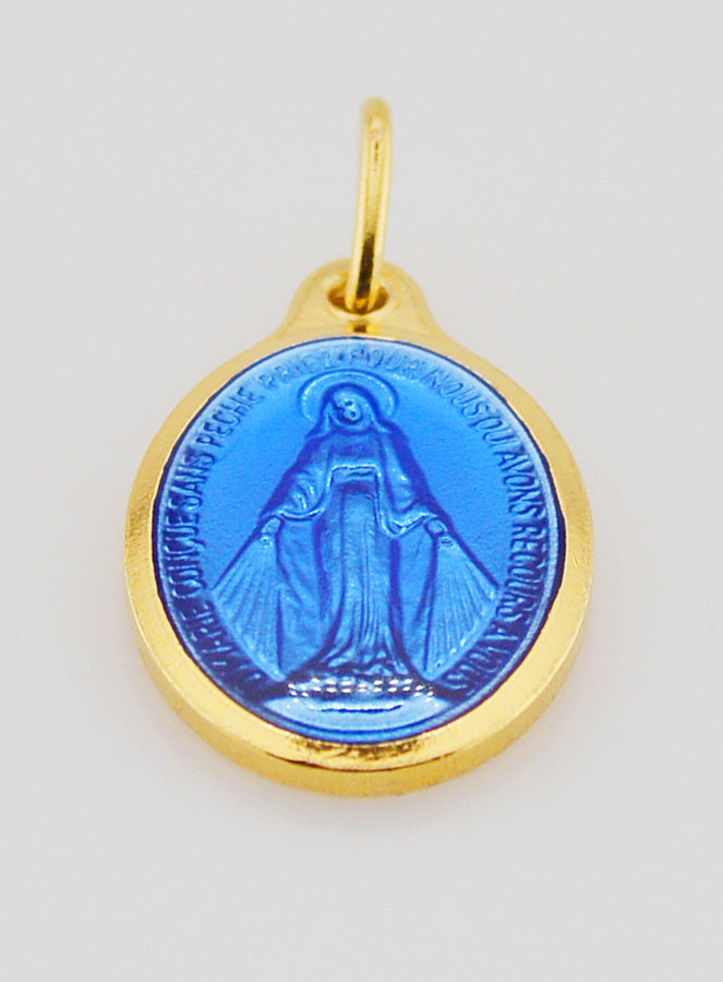 Médaille Miraculeuse Dorée - 18mm (pic 2)