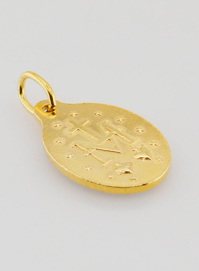 Médaille Miraculeuse Dorée - 18mm (pic 4)