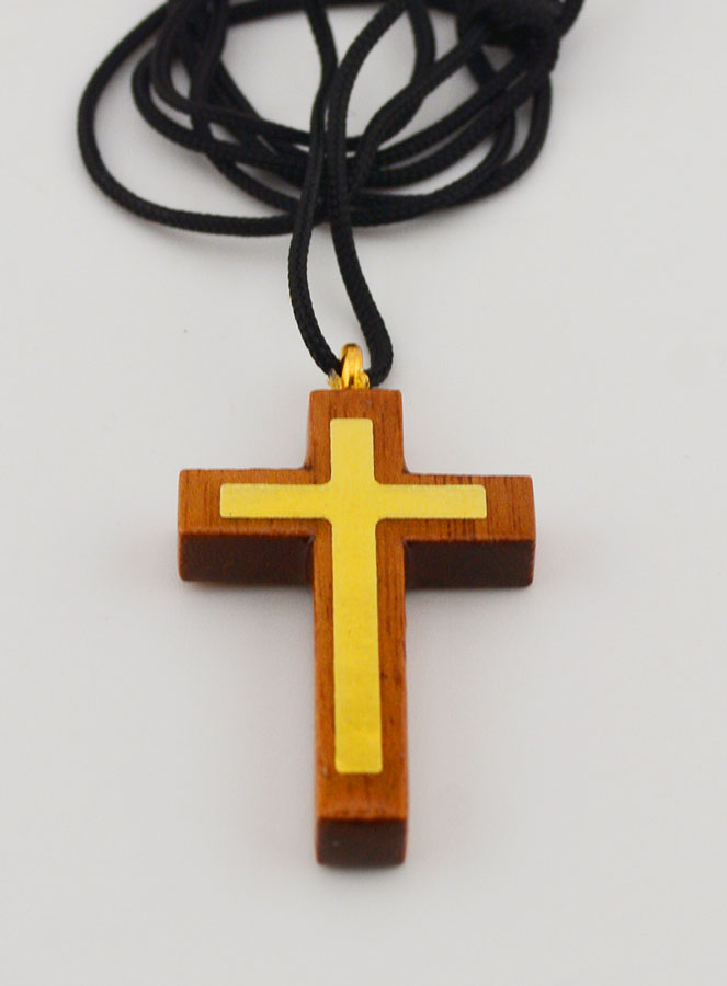 Pendentif Croix en Bois (pic 3)