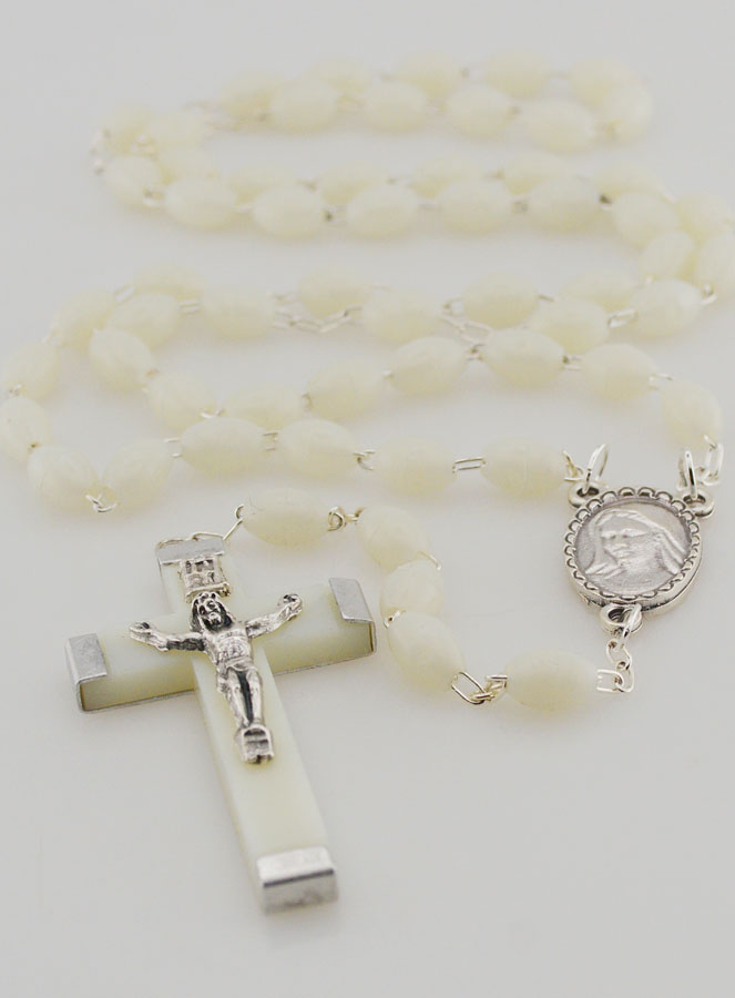 Chapelet en Perles Fluo Vierge Miraculeuse (pic 2)