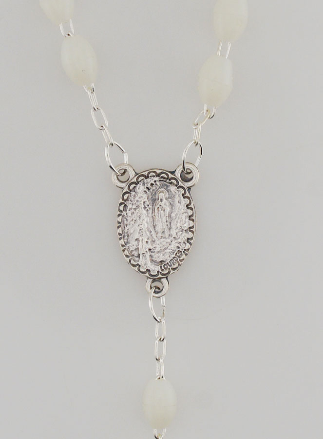 Chapelet en Perles Fluo Vierge Miraculeuse (pic 4)