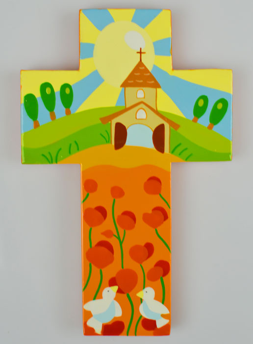 Croix en Bois - Église & Coquelicots (pic 2)