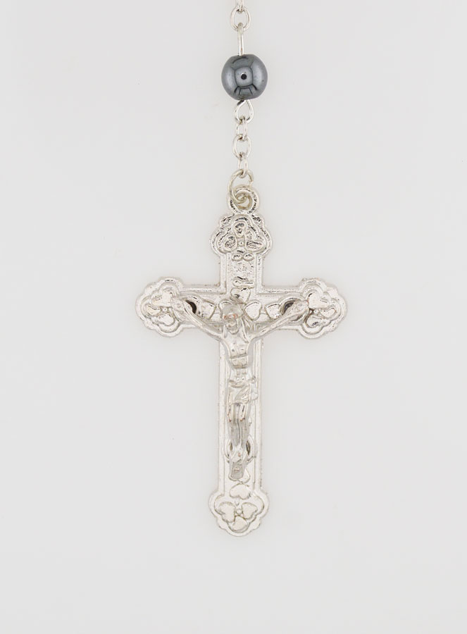 Chapelet de Confirmation - Perles Noires (pic 3)