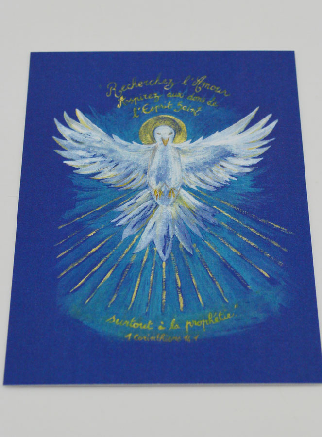 Image de Confirmation Bleu - Colombe de l'Esprit Saint (pic 2)