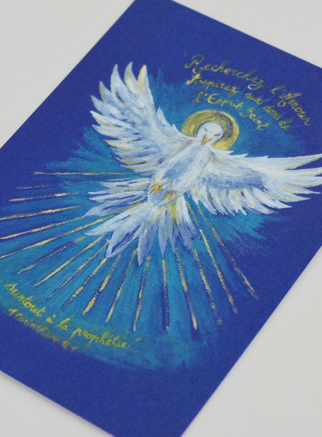 Image de Confirmation Bleu - Colombe de l'Esprit Saint (pic 4)