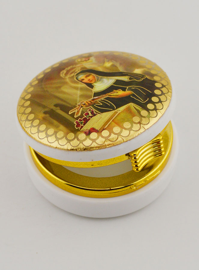 Custode Image Sainte Rita de Cascia - 5 cm (pic 4)