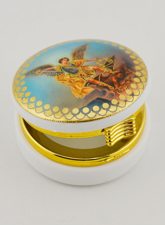 Custode Image Saint Michel Archange - 5 cm (pic 4)