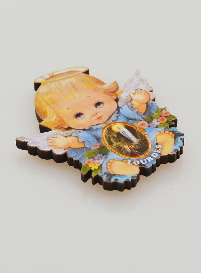 Magnet Ange-Gardien Bleu (pic 3)