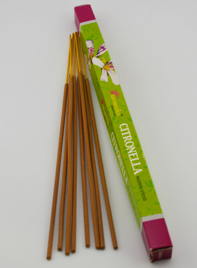 Encens Citronnelle - Aromatika 8 Bâtonnets (pic 2)