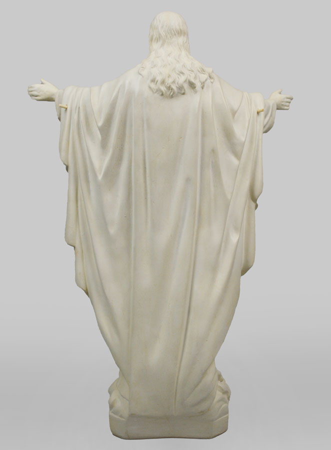 Grande Statue Jésus-Christ Sacré Coeur Glorieux - 42 cm (pic 4)