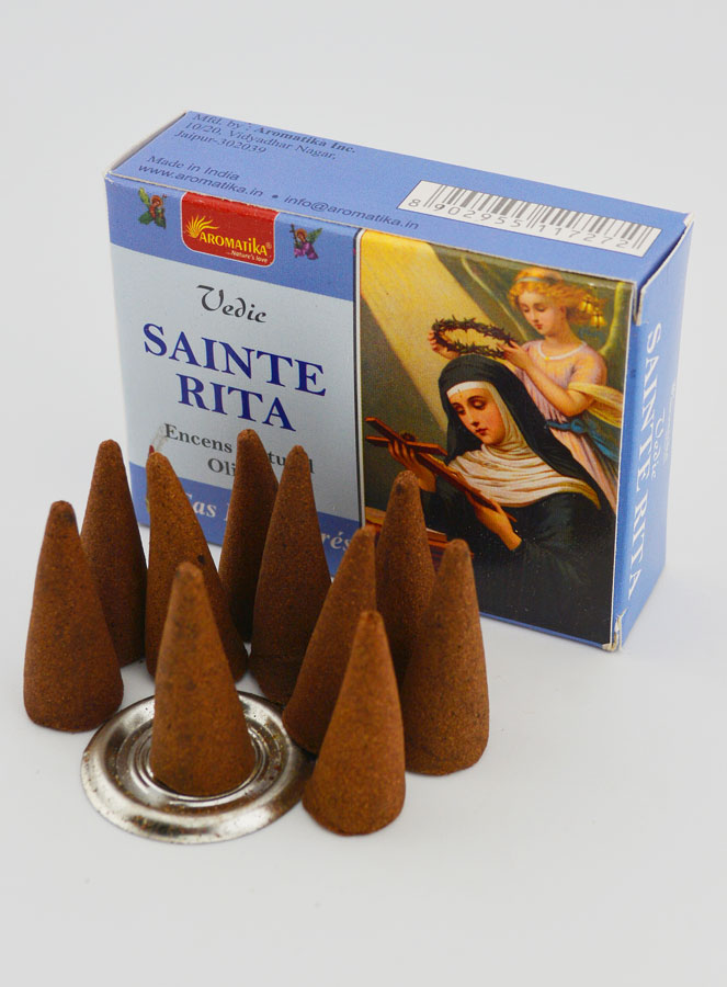 Encens Religieux Sainte Rita en Cônes (pic 3)
