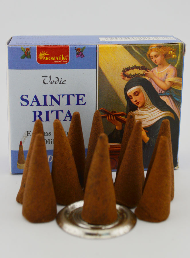 Encens Religieux Sainte Rita en Cônes (pic 4)