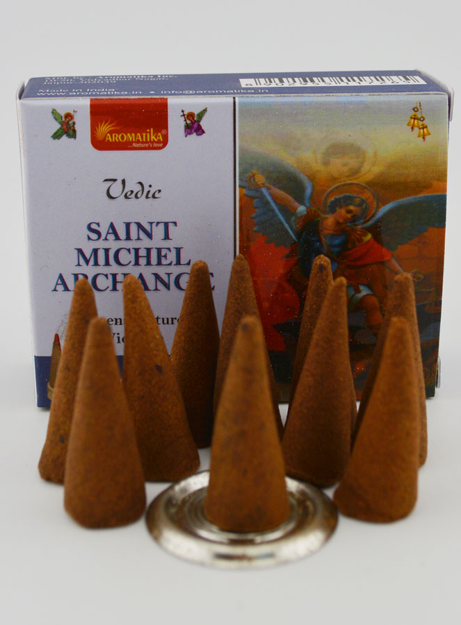 Encens Religieux Saint Michel Archange en Cônes (pic 4)