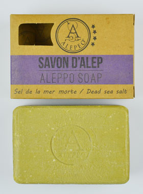 Savon d'Alep au Sel de la Mer Morte - 8% - 100g (pic 1)