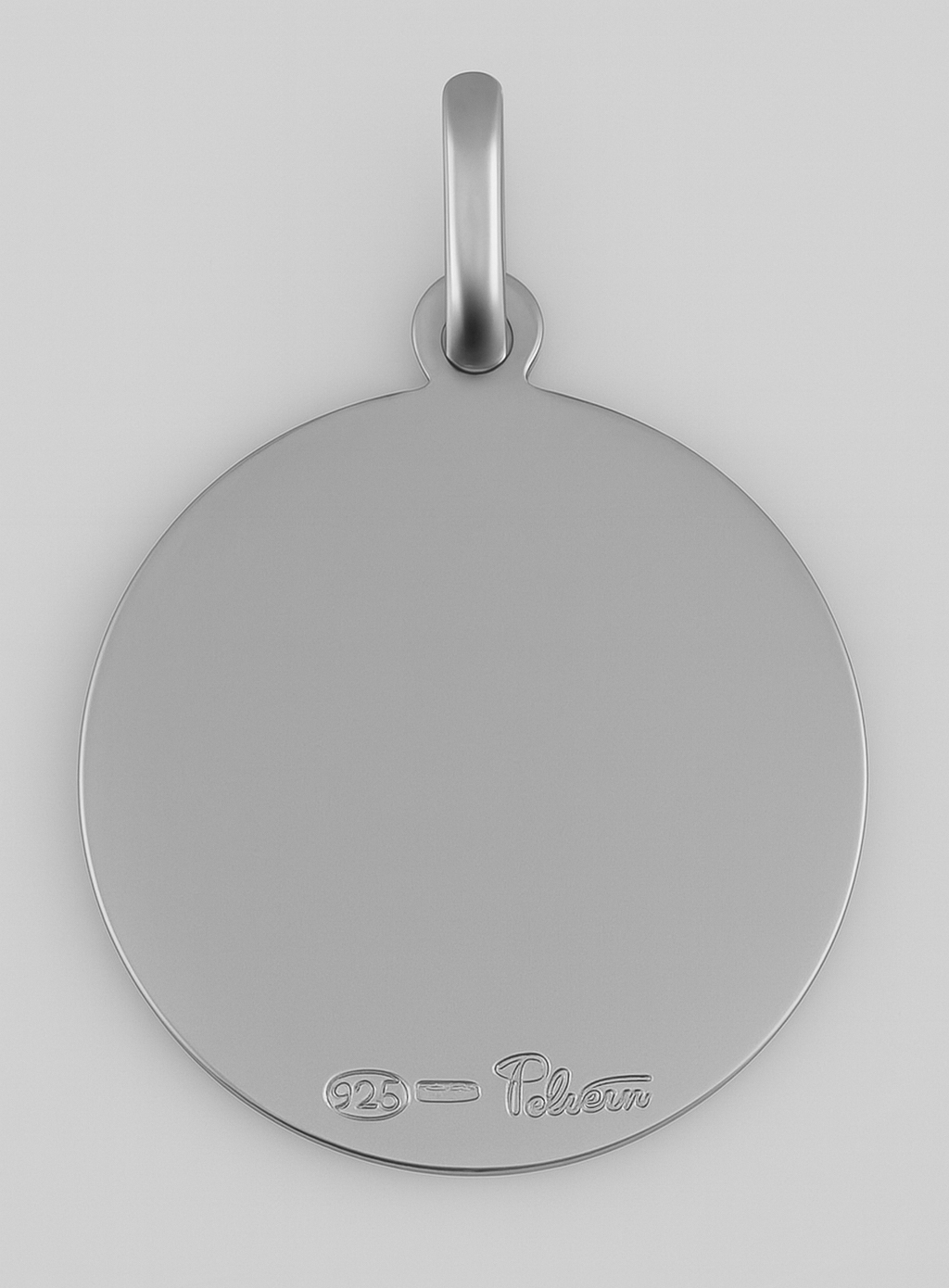 Médaille de Saint Jude en Argent Rhodié 925/1000 - 23mm (pic 2)