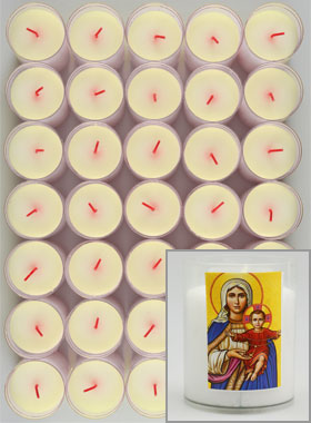 24 Bougies Veilleuses Notre Dame du Rosaire (pic 1)