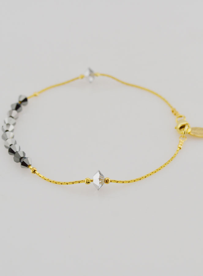 Dizainier en Cristal Noir & Or (pic 4)