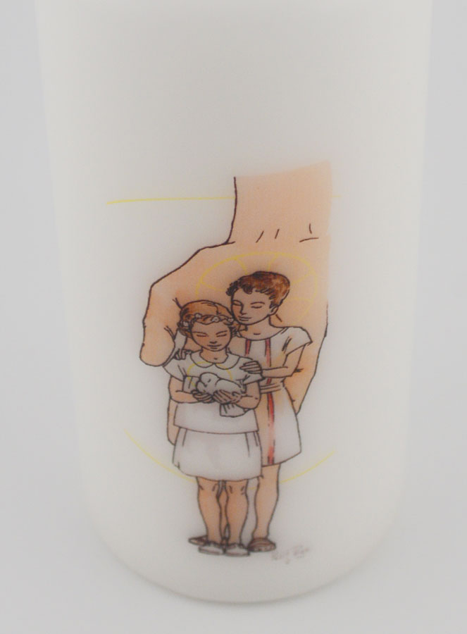 Bougie Cierge de Confirmation - Fille (pic 4)