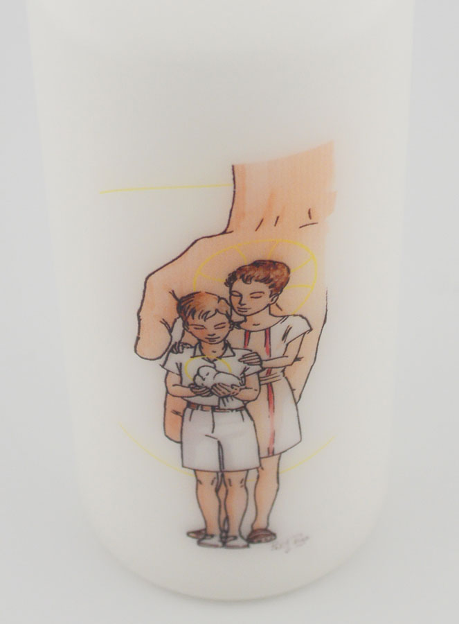 Bougie Cierge de Confirmation - Garçon (pic 4)