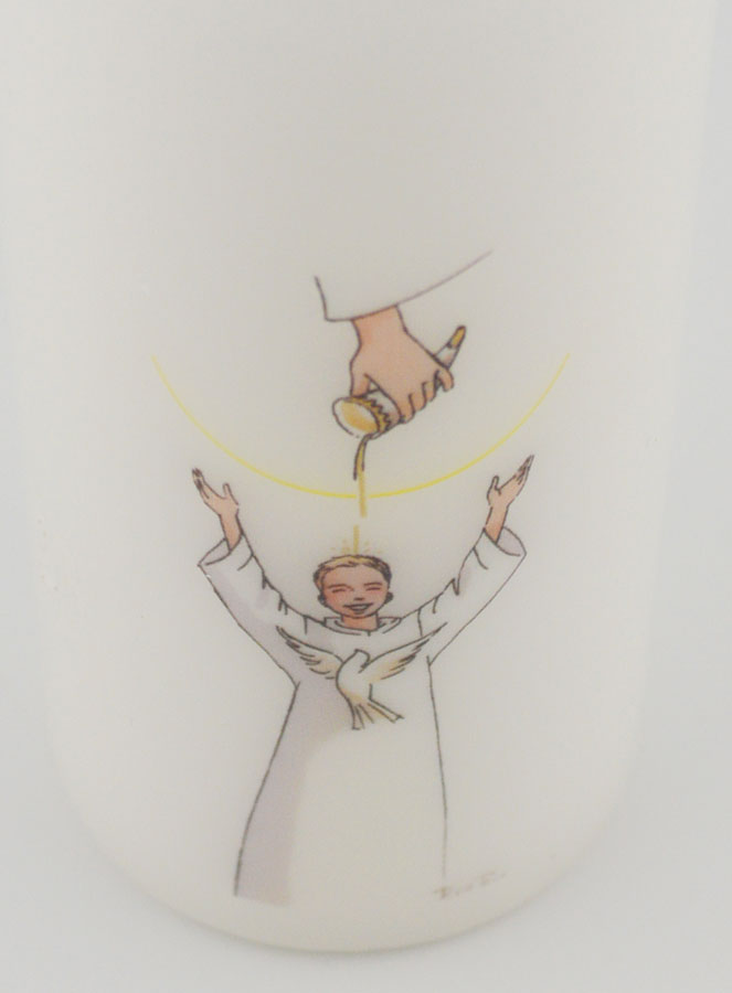 Bougie de Confirmation - Onction du Saint Esprit (pic 4)