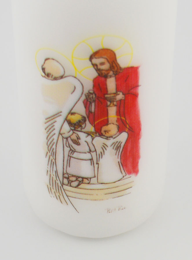 Bougie Cierge de Communion Pain des Anges - Fille Blonde (pic 4)