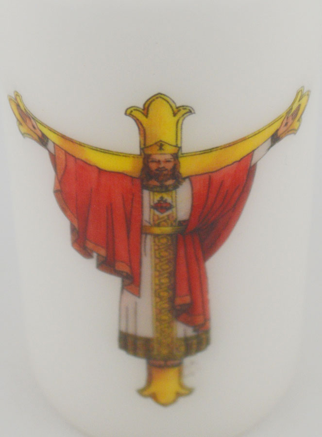 Bougie Cierge Christ Roman (pic 4)