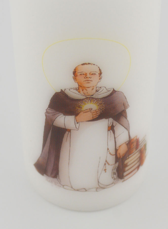 Bougie Cierge de Saint Thomas d'Aquin (pic 4)