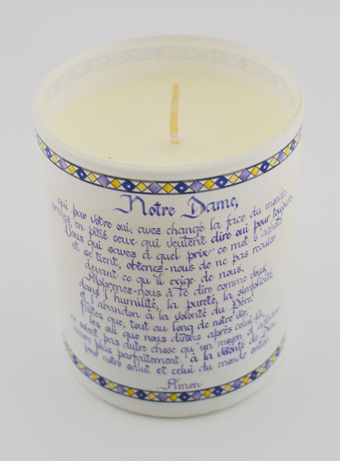 Bougie Parfumée Luxe Sainte Marie Reine & Prière (pic 4)
