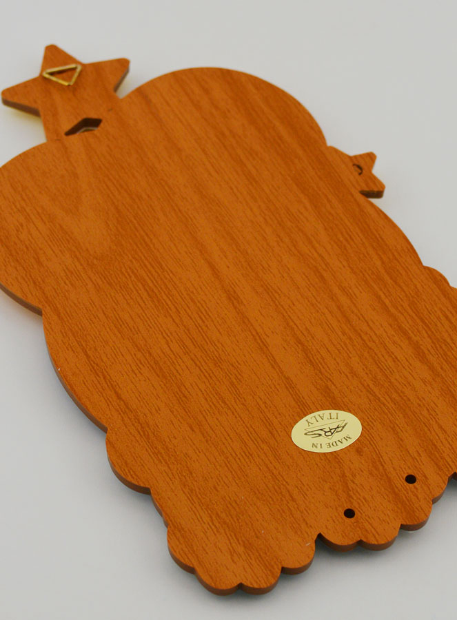 Icône Enfant Ange Gardien en Bois (pic 4)