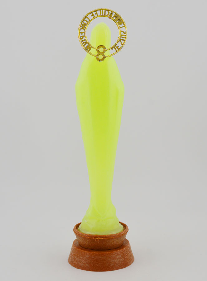 Statue Vierge Marie Lumineuse - 14 cm (pic 4)
