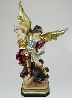 Grande Statue Saint Michel Archange - 80cm (pic 1)