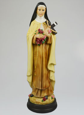 Grande Statue de Sainte Thérèse - 60cm (pic 1)