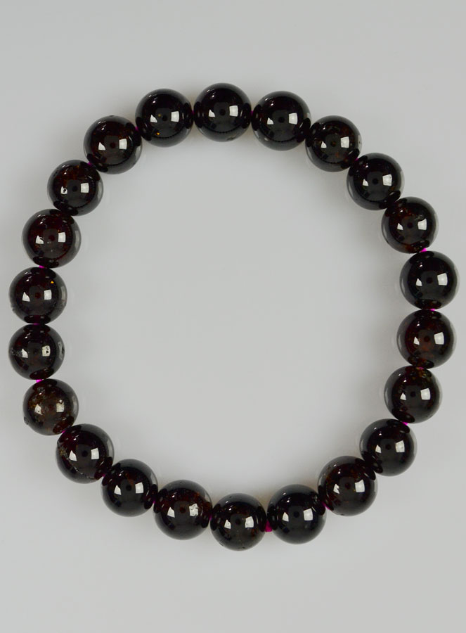 Bracelet en Pierre Naturelle de Grenat (pic 2)