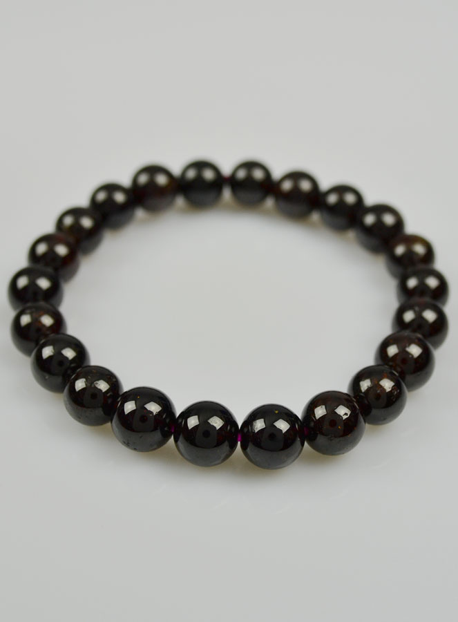 Bracelet en Pierre Naturelle de Grenat (pic 3)