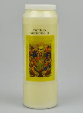 Bougie de Neuvaine Arbre de Vie Protecteur - 17.5cm (pic 1)
