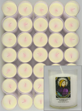 24 Bougies Veilleuse Sainte Bernadette (pic 1)