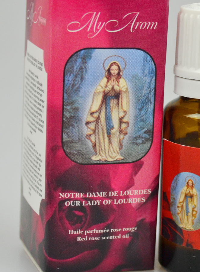 Huile Religieuse Notre Dame de Lourdes (pic 3)