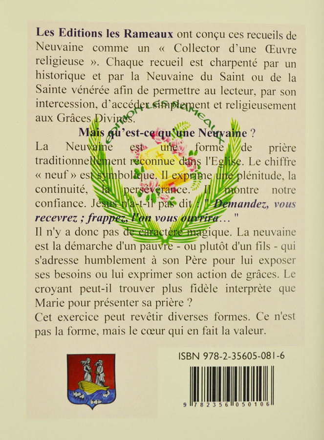 Livret de Neuvaine à Sainte Sara (pic 2)