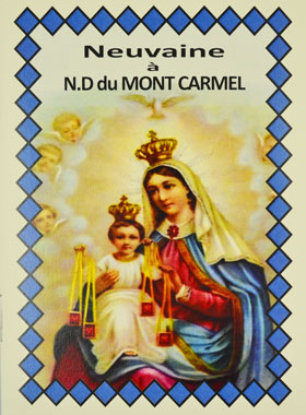 Livret de Neuvaine à Notre Dame du Mont Carmel (pic 1)