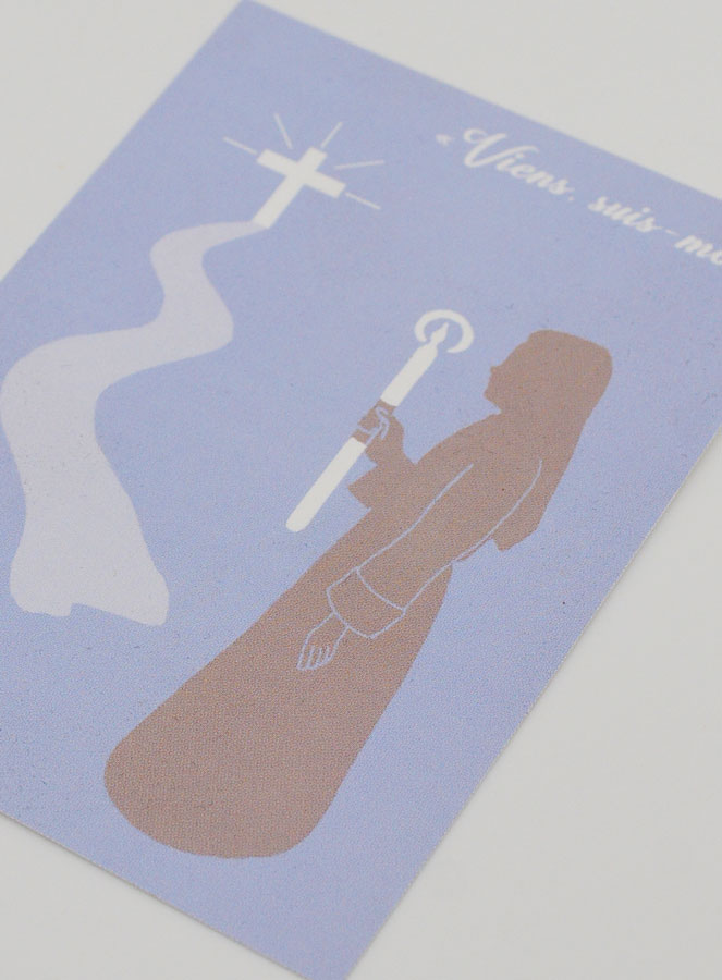 Carte de Confirmation - Viens, Suis-Moi - Modèle Fille (pic 4)